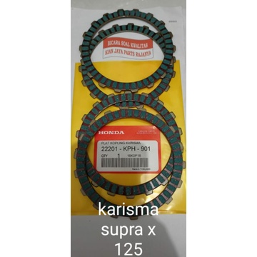 PLAT KOPLING / KAMPAS KOPLING / KAIN KOPLING KARISMA pnp SUPRA X 125. ORI THAILAND