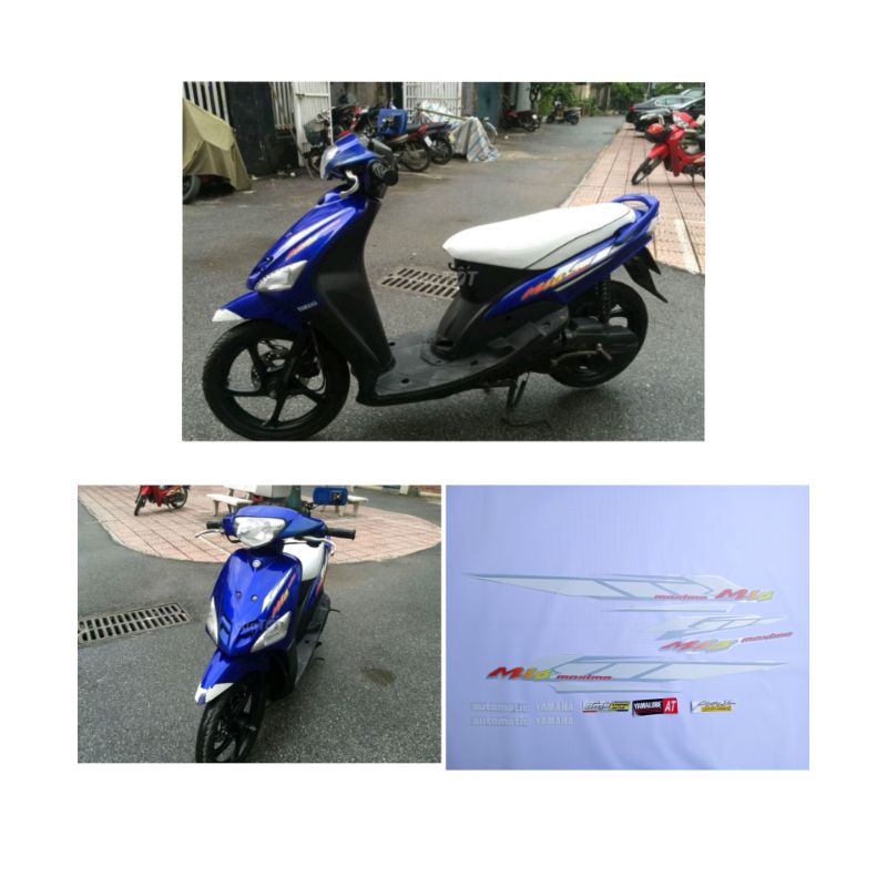 STRIPING MIO SPORTY SMILE THAILAND TRANSPARAN UV MAXIMO VIETNAM