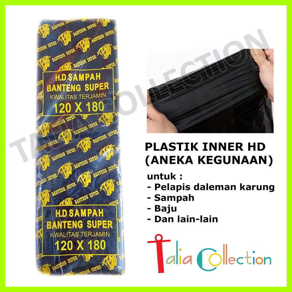 Kantong plastik sampah HD  Grosir dan Eceran inner daleman 