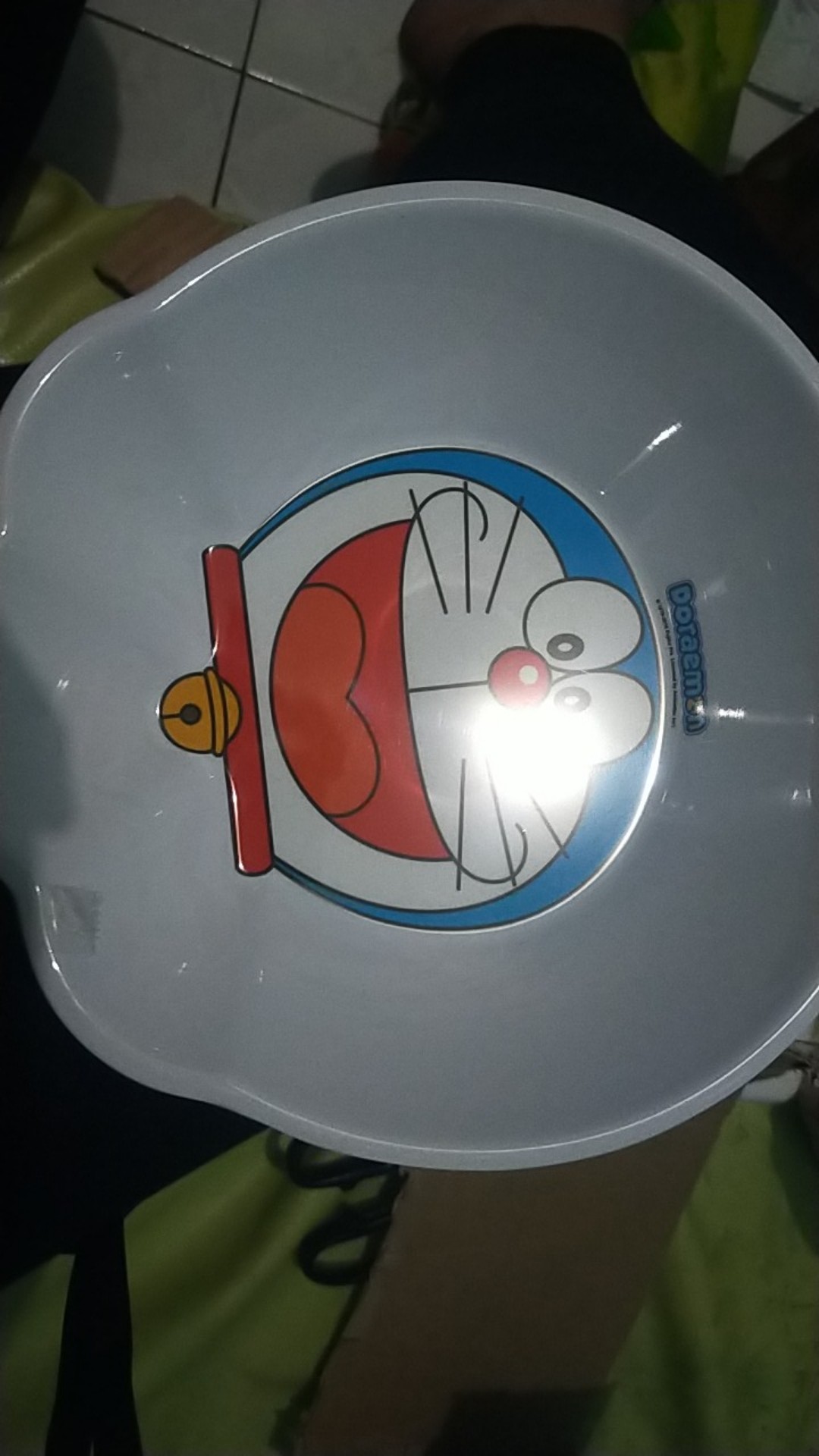 Piring Melamine 9 Inch, Mangkok 7,5inch Muka Doraemon / Pcs