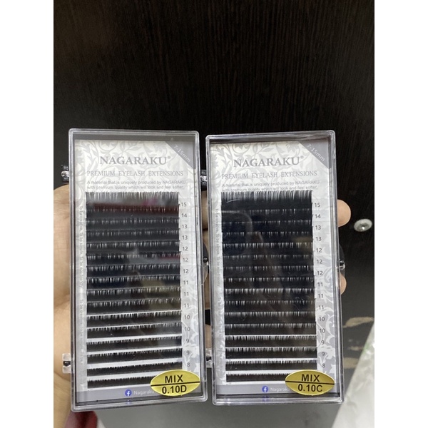 NAGARAKU PREMIUM MINK MIX SIZE - EYELASH EXTENSION