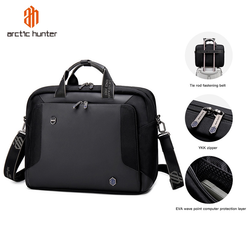 Tas Arctic Hunter GW0004 Jinjing Kantor Kerja Laptop 14 Inch Bisnis