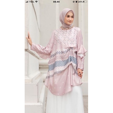 Kayangan Tunik Blush Vanilla hijab