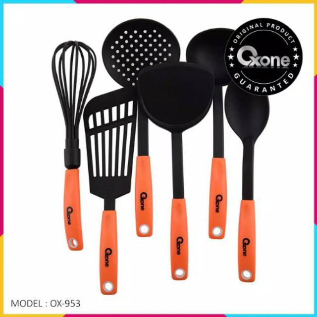 Spatula Oxone OX - 953 6pcs nylon kitchen tool set