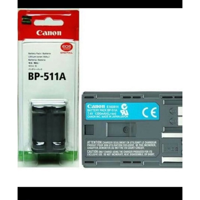 baterai batre canon BP-511A for camera Dslr canon
