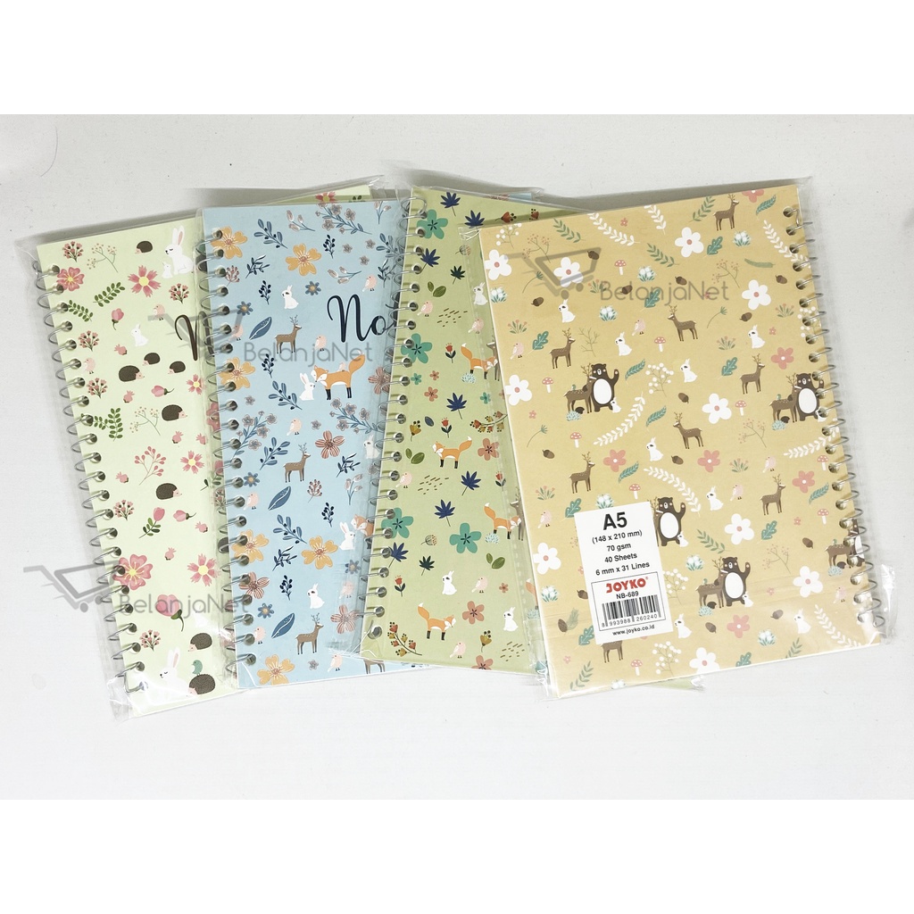 Buku Tulis Catatan Bergaris | Ruled Notebook Joyko NB-689 A5