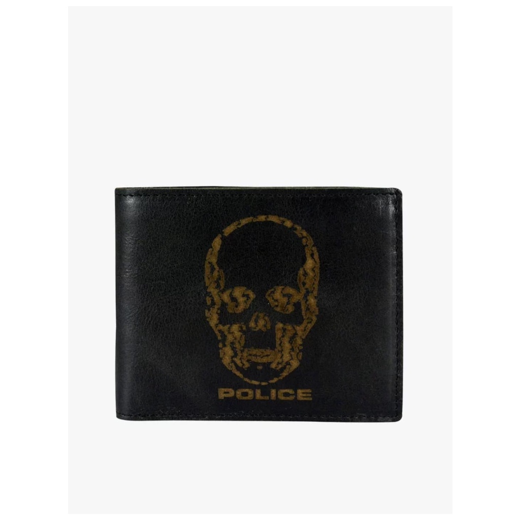 POLICE Wallet 11*8 PT098121_1-1 - Black New Original
