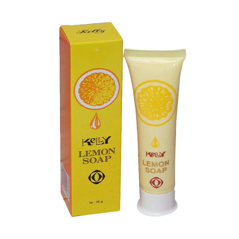 Kelly Lemon Soap 25gr - Sabun Cuci Muka