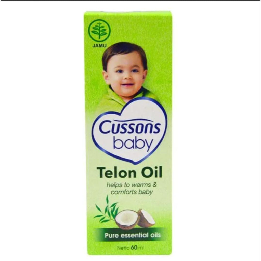 MOMS_ Cussons Baby Telon Oil Plus 60ml TELON BAYI BARU LAHIR