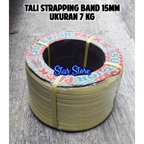 

Tali Strapping Band Besar 15mm 7kg / Tali Packing Kardus Barang