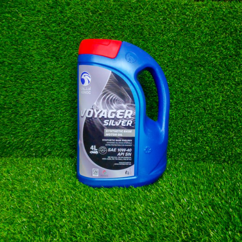 Adnoc Voyager Silver 10W40 API SN 4 Liter