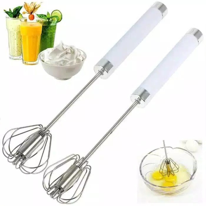 Pengocok Telur Bahan Stainless Manual Mixer ANTI KARAT ORIGINAL