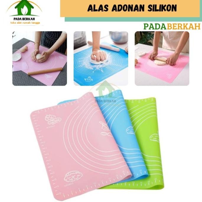=====] Alas Adonan Silikon Alas Adonan Anti Lengket Alas Adonan kue Roti
