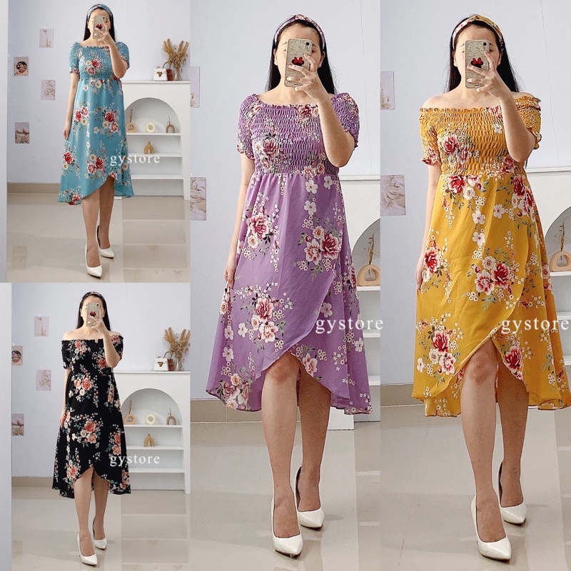 Elika Midi Dress 420 FREE BANDO