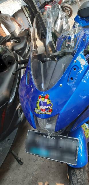 WINDSHIELD GSX FULL JENONG VISOR GSX FULL JENONG TRBAL 3MILI