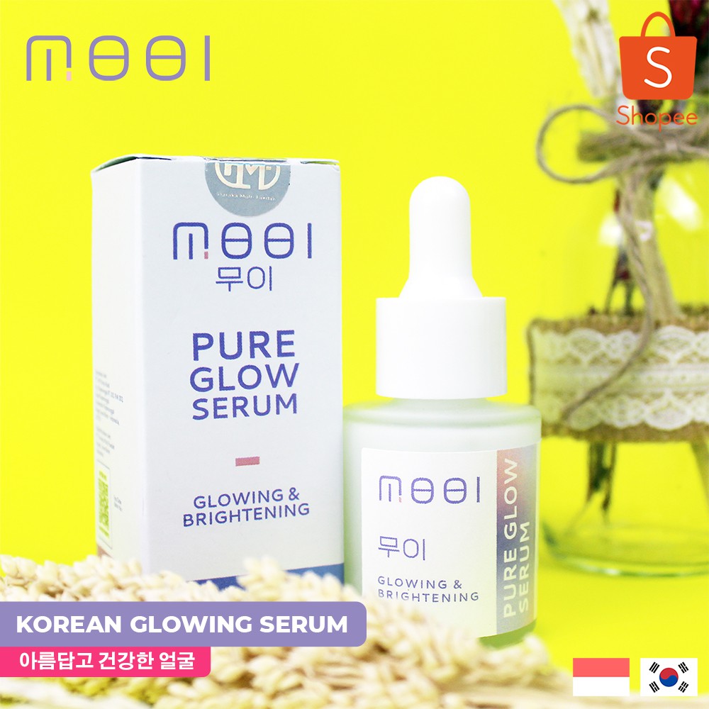 MOOI Pure Glow Serum - Serum Wajah Glowing Korea