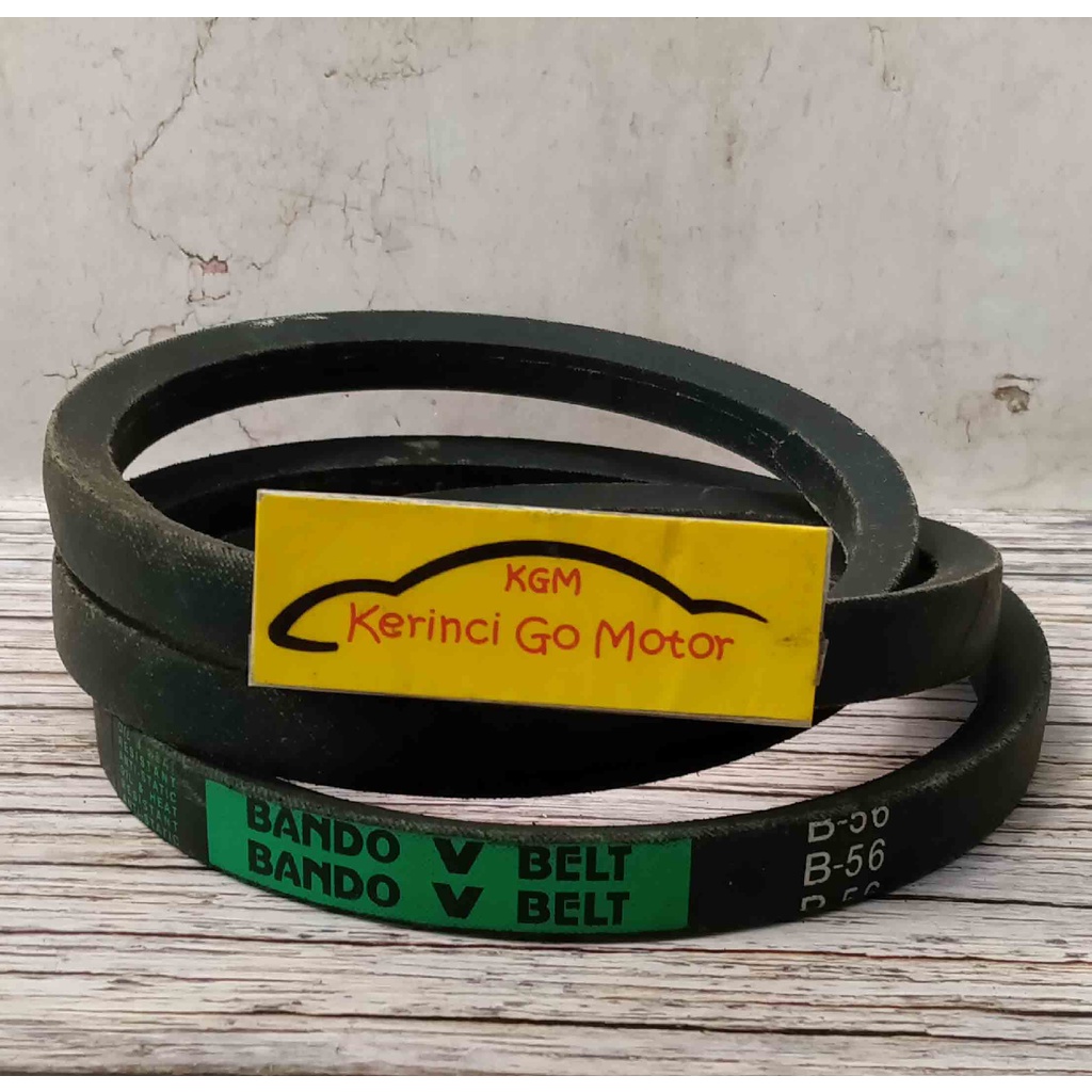 BANDO VAN BELT B-56 V BELT TALI KIPAS B56 FAN BELT VANBELT POLOS B-56