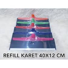 Refil Wifer Pel Lantai / Dorongan Air Karet Lantai 1 pcs