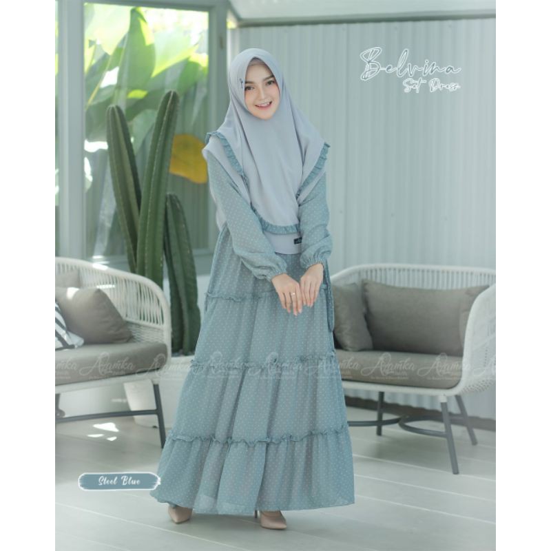 BELVINA SET DRESS by Azamka