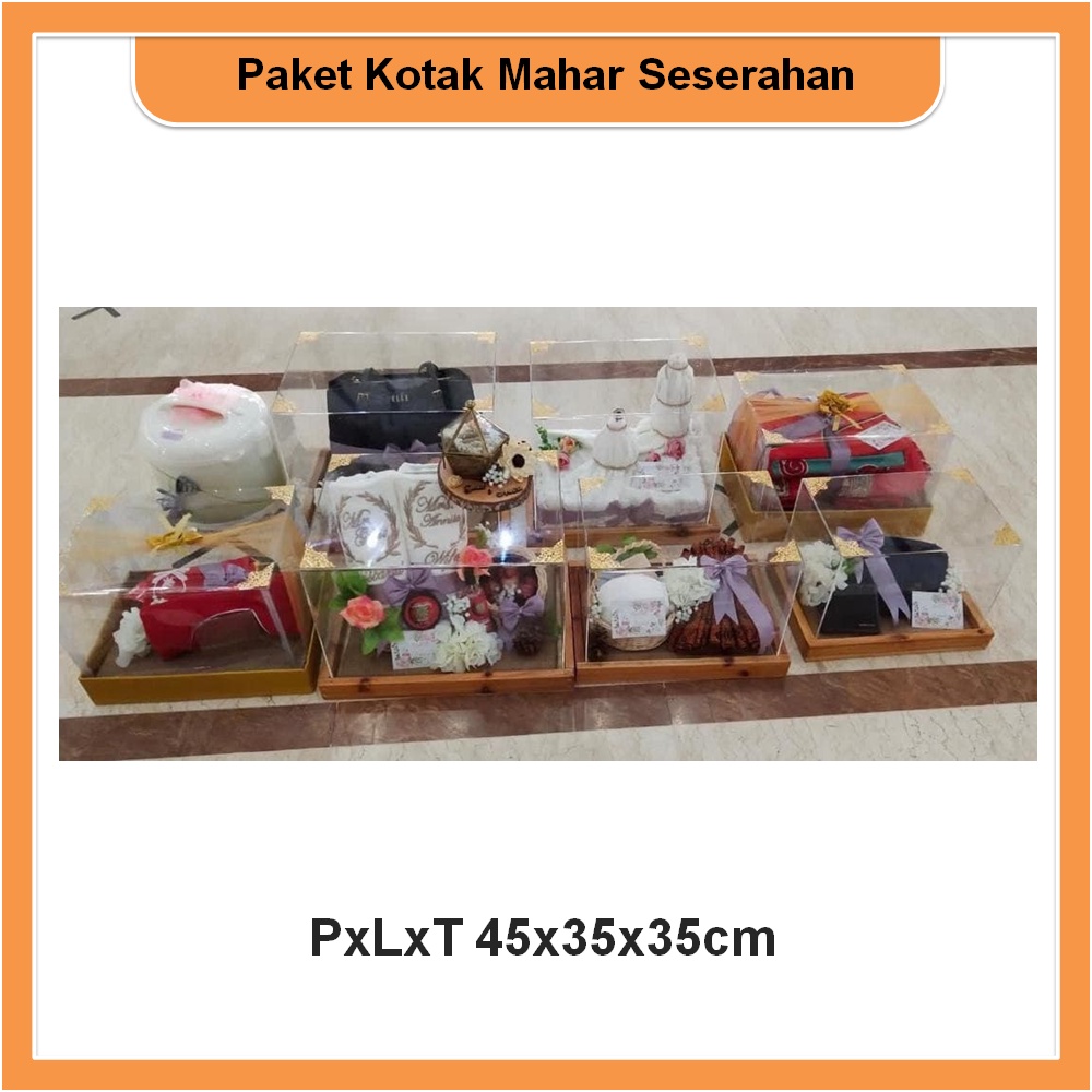 

Paket Kotak Seserahan PxLxT 45x35x35cm