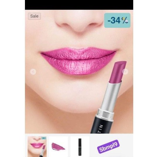PROMO READY STOK LIPSTIK SOPHIE MARTIN PARIS METALIC PRO LIPSTICK HOLLYWOOD SHOPEE SHOPIE SHOPPE