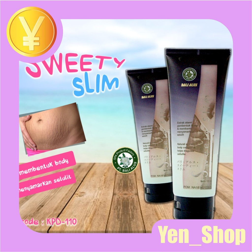 KPD-110 | Bali Alus Sweety Slim Body Contour - Slimming Pelangsing Slim Shape Original