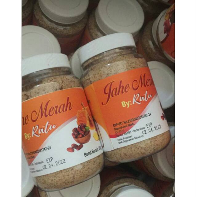 

Jahe merah ratu 200g