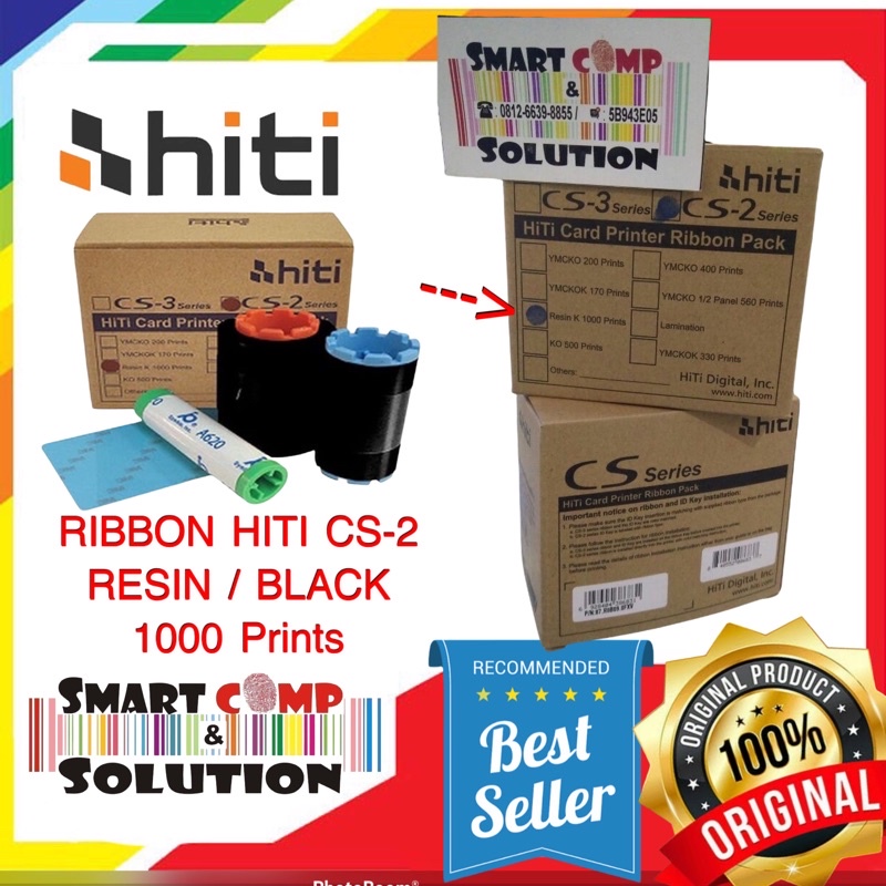 Ribbon Black HITI CS 200 Series 1000 print