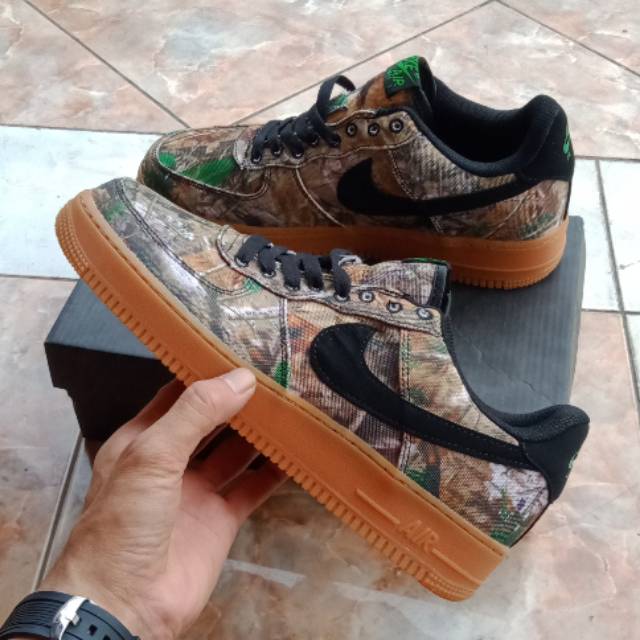 Sepatu Nike Air Force 1 Low RealTree Camo Pack Premium High Quality