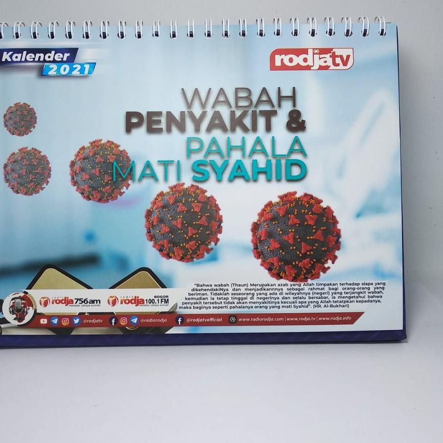 

[KODE BARANG 8] Kalender Meja Rodja 2021 Masehi - Kalender Islami 2021 Model Meja TERLARIS!!!