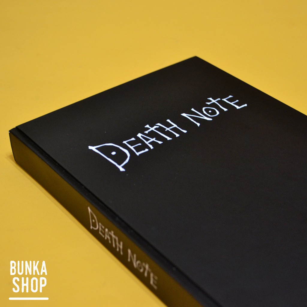 

Rad Note Book Anime Death Note A5 200 Lembar Hardcover Buku Tulis Catatan Note Agenda Planner Gift