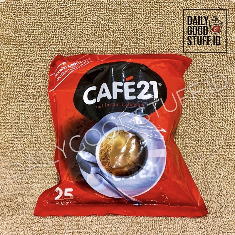 

Cafe21 Instant Coffee Mix 2 in 1 - 12g x 25sticks