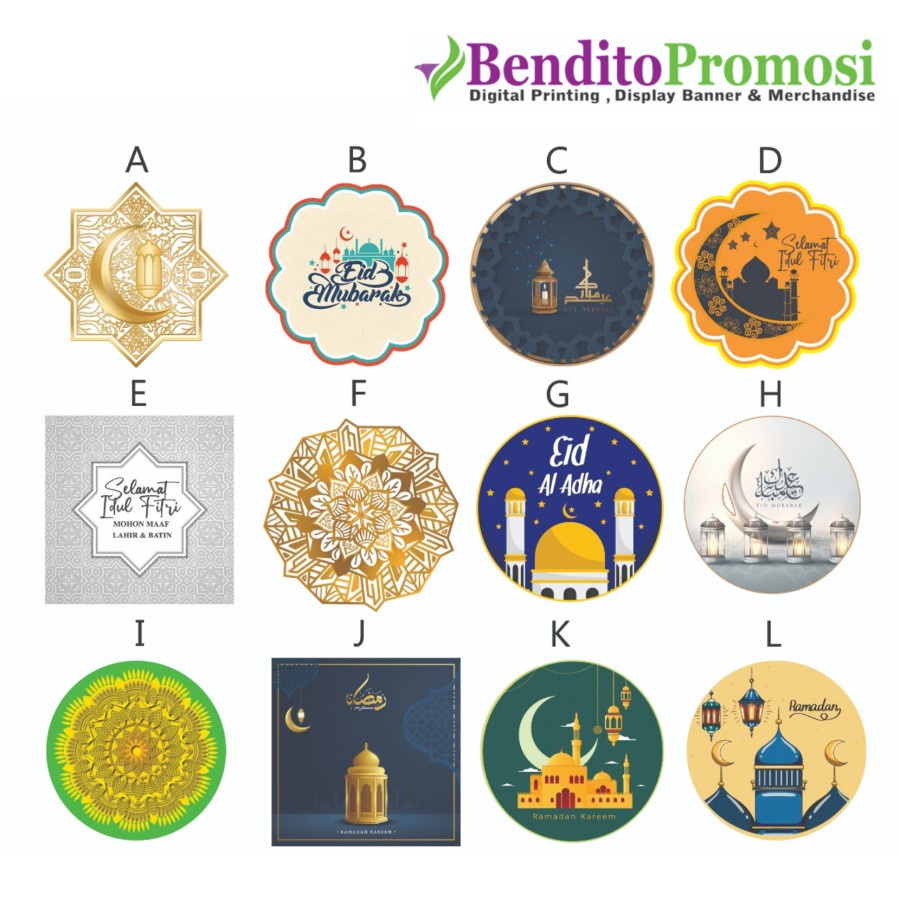 

Sticker Label Idul Fitri, Sticker Lebaran - Bendito Promosi