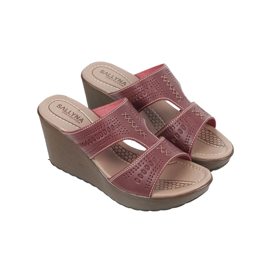 Sandal Wedges Wanita 7 cm - Sinta 03