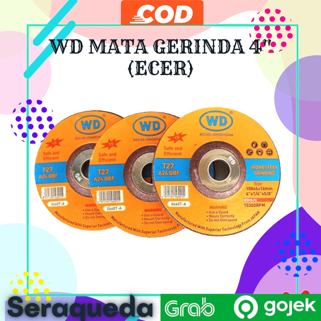 Jual Batu Pisau Gurinda Harga Pcs Mata Gerinda Potong Besi Wd Inch X Termurah Batu