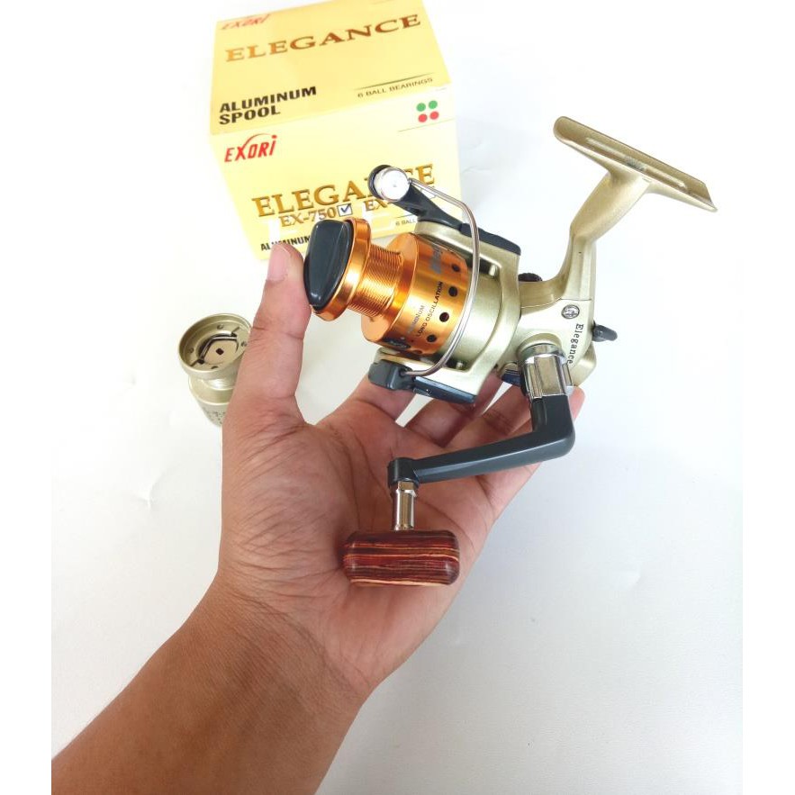 Reel Spinning Exori Elegance 750 Drag Power Reel