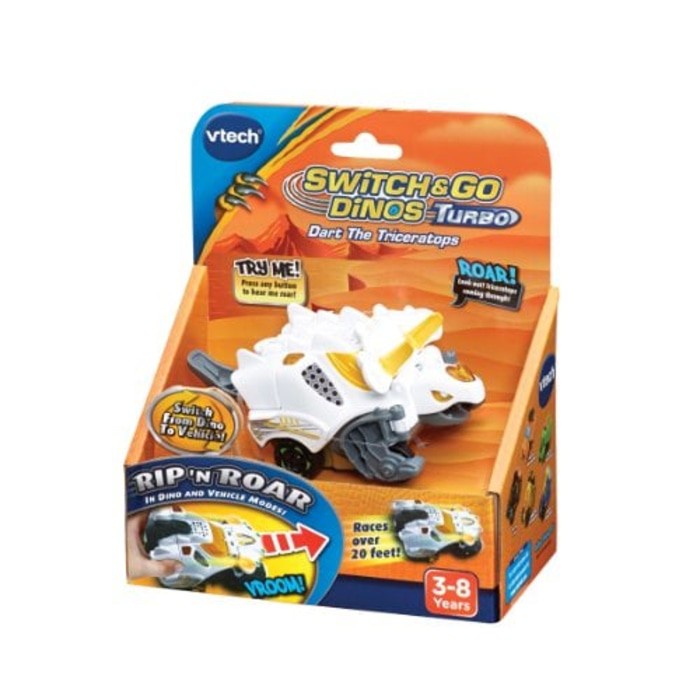 Vtech Switch Go Dinos Turbo Dart Triceratops 148603