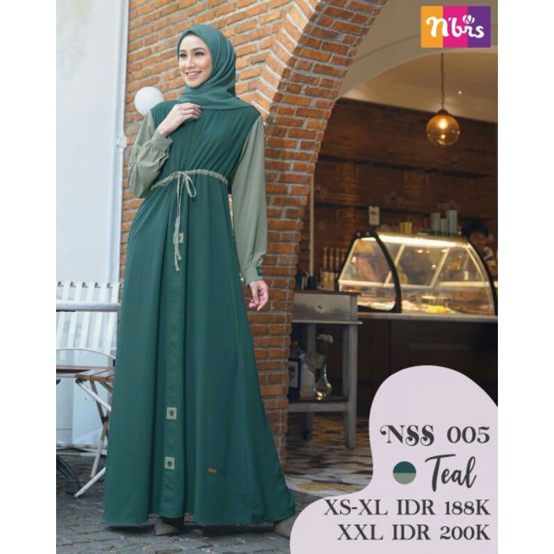 gamis nibras terbaru 2020 cantik & unik // bisa COD