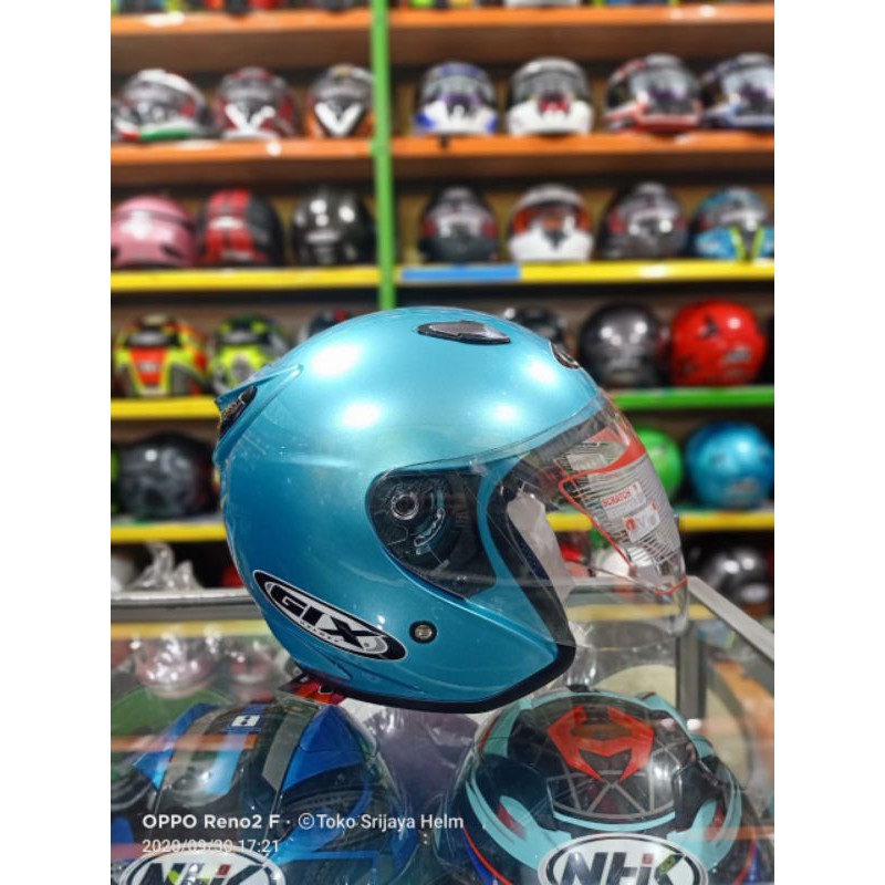 HELM GIX CENTRO ICE BLUE PULL BOK
