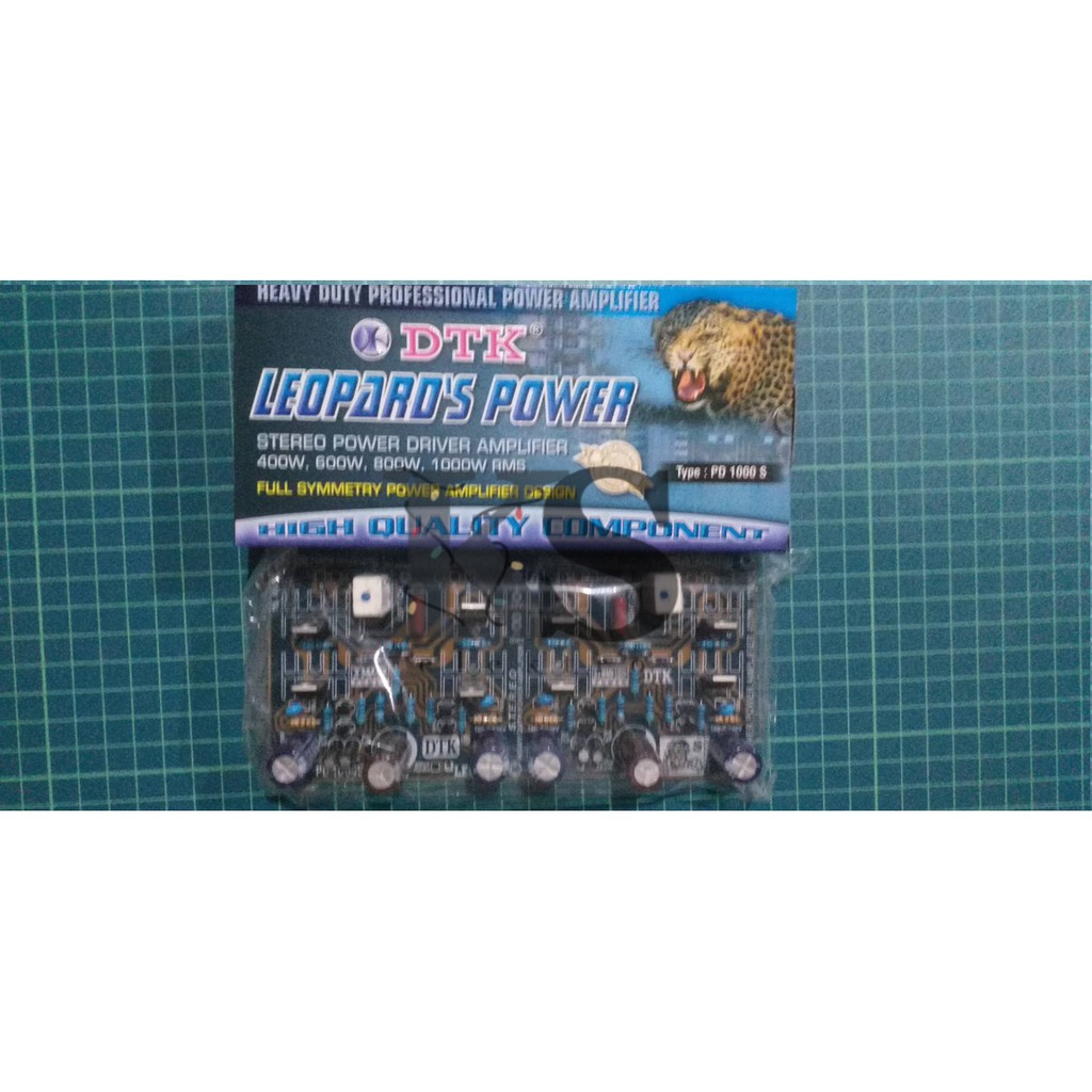 Stereo Power Driver Amplifier DTK PD 1000S