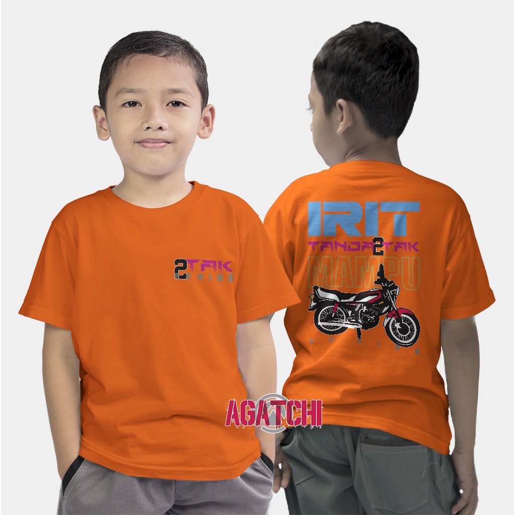 Baju Kaos Atasan Anak Laki-Laki Agatchi Motif King