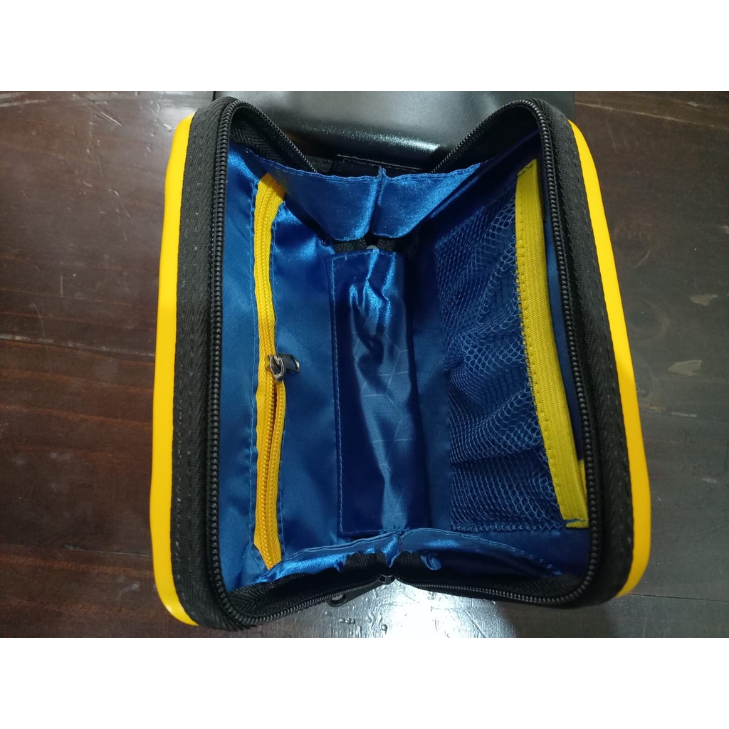 Tas tangan organizer kosmetik mini bahan ABS