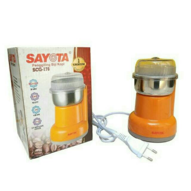 Blender obat Sayota SGC-178 / Grinder Kopi / Penggiling obat