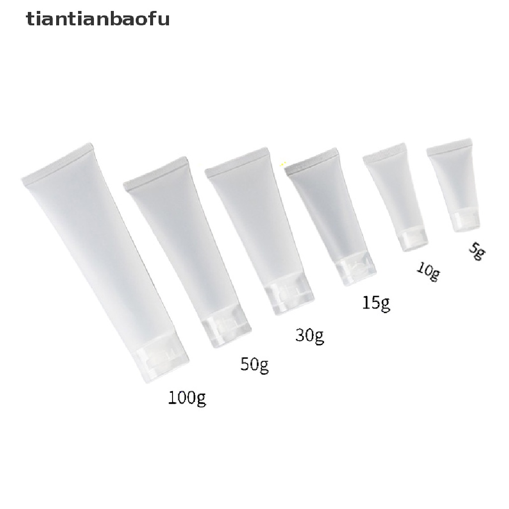 [tiantianbaofu] Empty Portable Tubes Squeeze Cosmetic Containers Cream Plastic Bottles Boutique