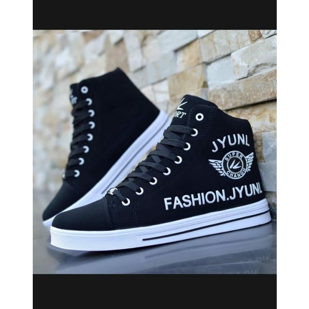 sepatu sneakers boots fashion jieun pria dan wanita