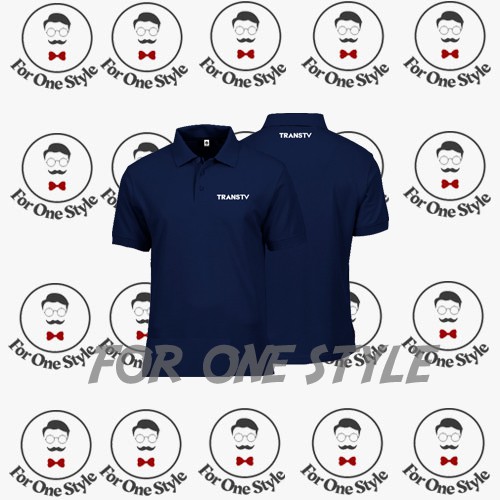 Poloshirt Polo Kaos Kerah transtv Trans TV Terlaris - POLOSHIRT TRANS TV MURAH