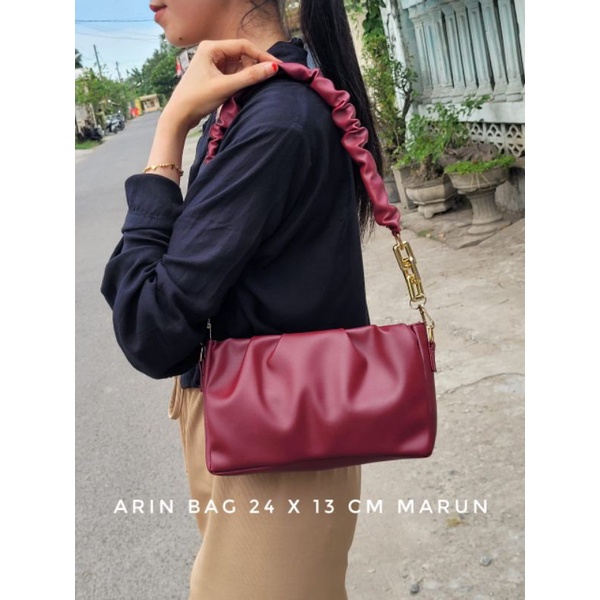 Arin Bag Tas Selempang Wanita Free Tali Panjang-3