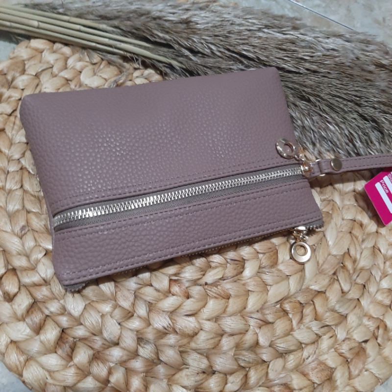 Dompet Wanita Silvi Terbaru 2021 Papirut Kulit Jeruk Premium Sintetis Imfort Kekinian Bisa COD-1