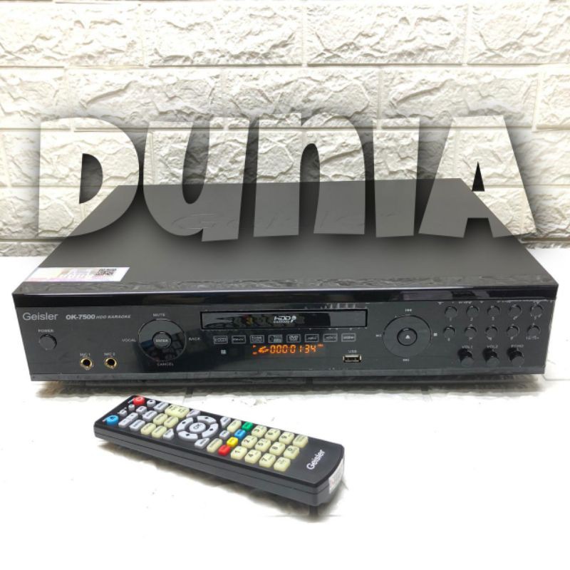 DVD PLAYER KARAOKE GEISLER OK 7500
