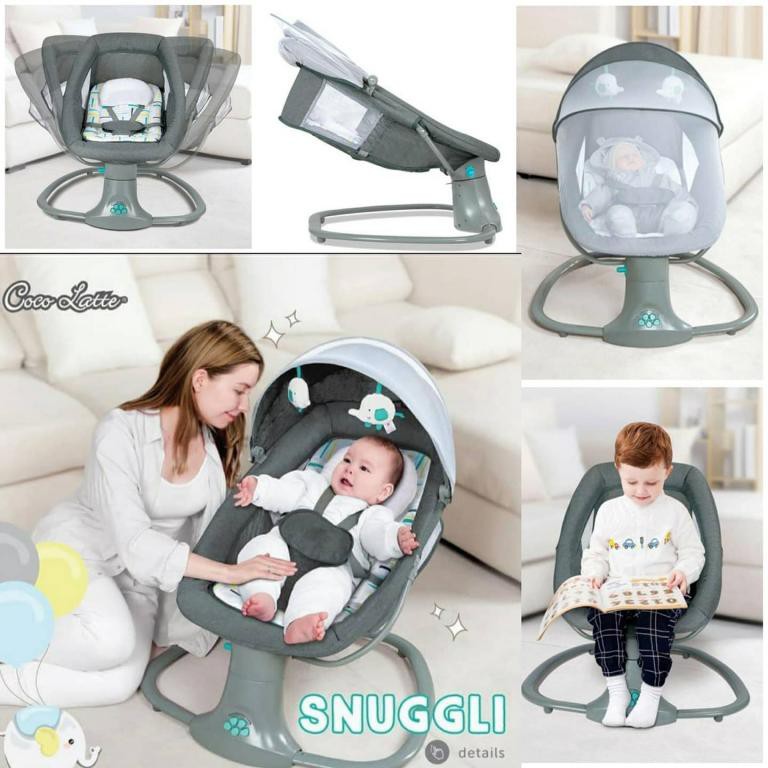 Cocolatte Snuggli Premier Tom Jerry / BabyElle Waltz Ayunan Bayi Otomatis Automatic Swing Bouncer Otomatis